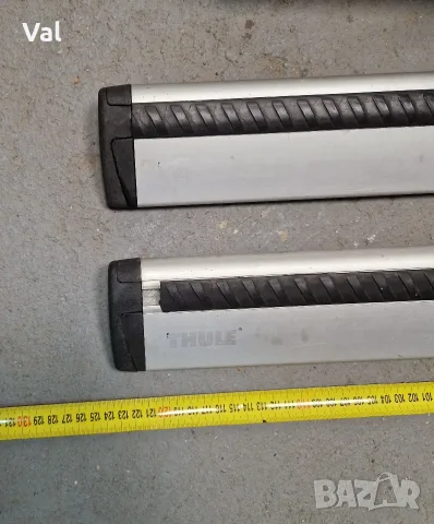 Напречни греди THULE WingBar - 108см и 118 см, снимка 7 - Аксесоари и консумативи - 53394630