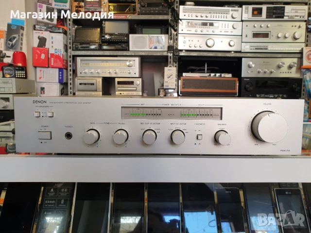 Усилвател DENON PMA-710 В отлично техническо и визуално състояние.