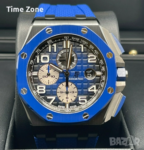 Audemars Piguet Royal Oak Offshore Chronograph 44mm Black Ceramic & Rose Gold Различни Варианти, снимка 13 - Мъжки - 52998281