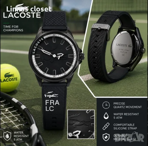 Мъжки часовник LACOSTE, снимка 5 - Мъжки - 56404441