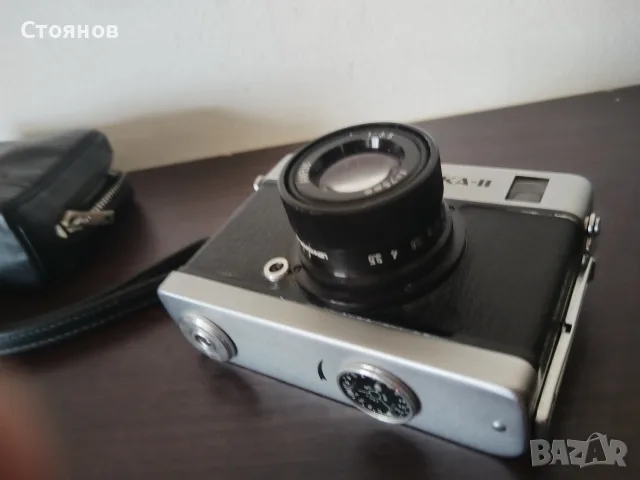 Фотоапарат CHAJKA-II USSR с два обектива , снимка 6 - Фотоапарати - 56183024