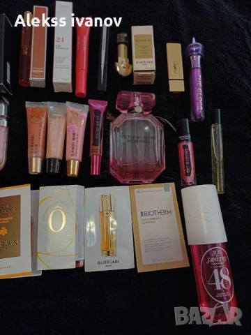 Маркова козметика Guerlain,Givenchy,Kiko Milano,Clarins,Victorias Secret, снимка 2 - Козметика за лице - 53076798