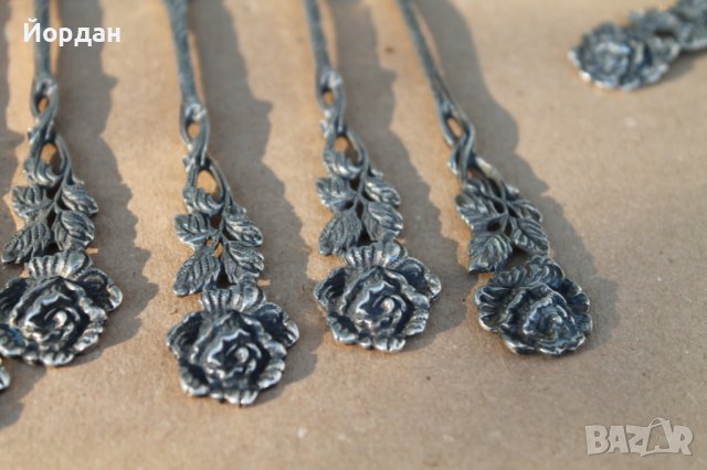 Немски Сребърни прибори - вилици и лъжици АЛБО , снимка 10 - Прибори за хранене, готвене и сервиране - 37605286