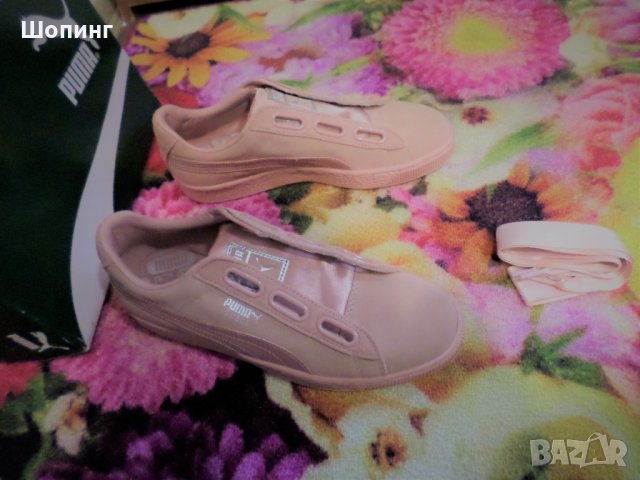 Дамски обувки Puma (№39, естествена кожа), снимка 2 - Дамски ежедневни обувки - 30198538