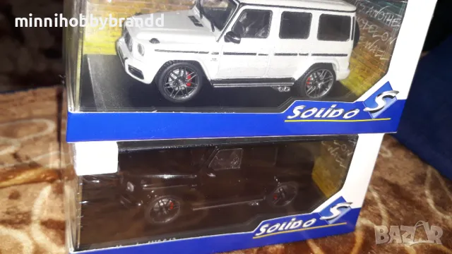  Mercedes Benz G63 AMG  Solido 1.43 Scale top top top  models , снимка 17 - Колекции - 49137883