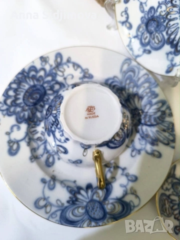 Руски порцелан ЛФЗ , снимка 10 - Сервизи - 54015014