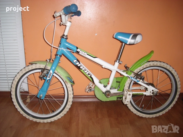 16" ДРАГ,DRAG  детски велосипед,колело със спомагателни колела.Промо, снимка 2 - Детски велосипеди, триколки и коли - 51992934