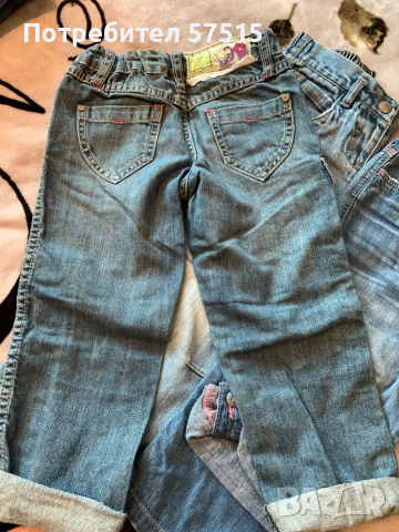 Next детски дънки момичета 2-3 год, снимка 4 - Детски панталони и дънки - 36397607