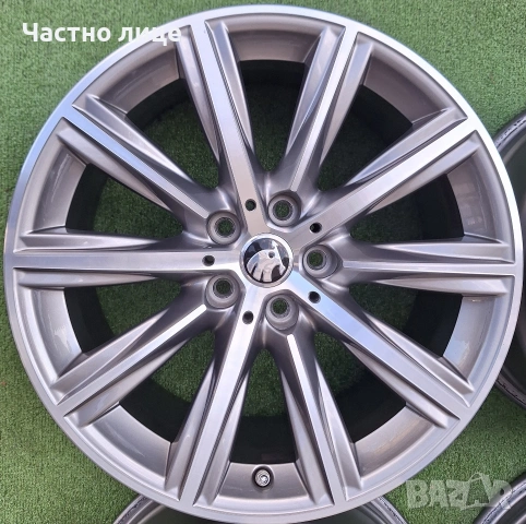 Продавам 4бр 18-ки джанти за Шкода Супърб, Кодиак,Еняк, снимка 4 - Гуми и джанти - 54128258