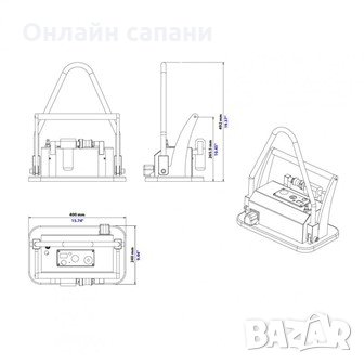 Малък пневматичен вакуумен повдигач 120кг, снимка 3 - Други машини и части - 33777396