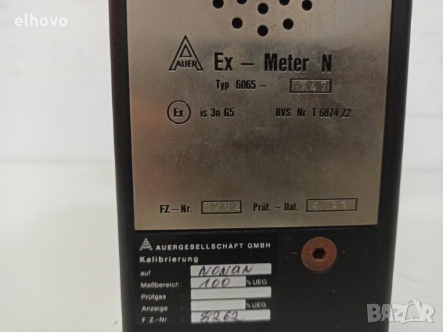 Измервателно устройство Auer Ex-Meter N 6065, снимка 6 - Други инструменти - 31072810