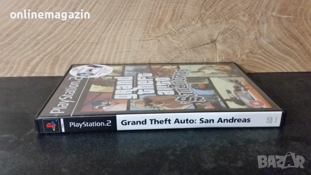 Игра за PlayStation 2 GTA San Andreas, снимка 3 - Игри за PlayStation - 54093575