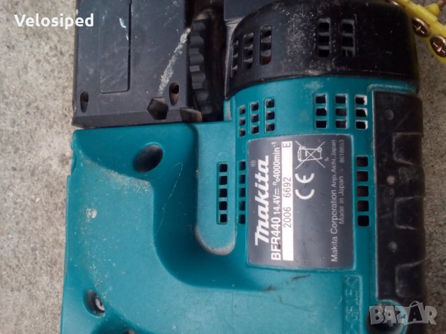 Makita BFR 440 Автоматичен винтоверт 14.4 V, снимка 2 - Други машини и части - 29386530