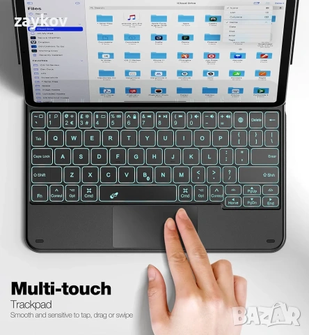 Калъф-клавиатура Dracool за iPad Air 11-инчов (M2) 2024 и iPad Pro 11 инча, снимка 3 - Друга електроника - 54201318