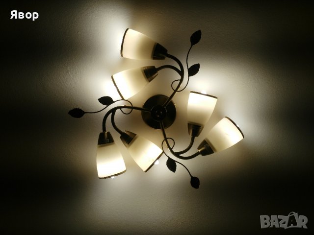 Плафон Rabalux Dreambells 6146, снимка 2 - Лампи за таван - 38838499