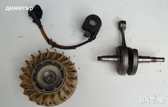 Колянов вал,Маховик,Бобина за Щил/Stihl 066/660/650/064