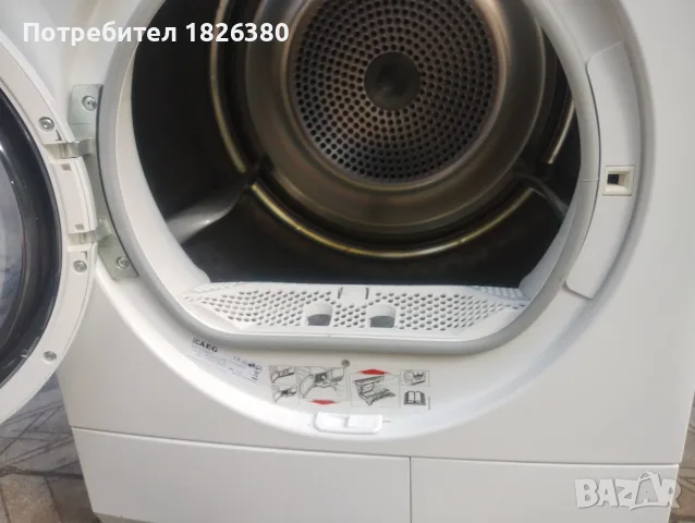 Сушилня AEG 8кг. , снимка 4 - Сушилни - 56248201
