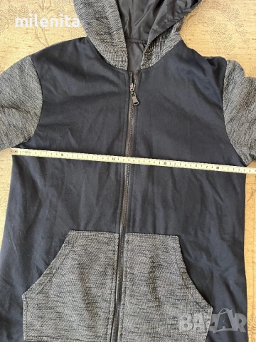 Мъжко горнище/суитчър с две лица S размер, снимка 3 - Суичъри - 54050175