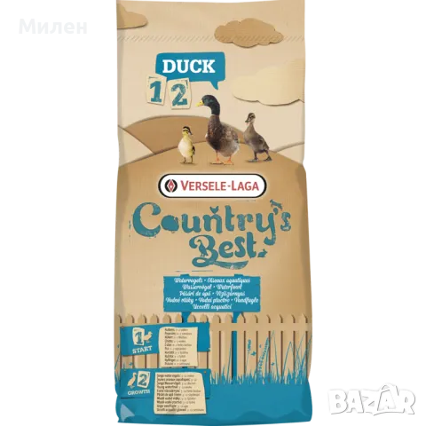 патета, гъски и лебеди, VERSELE LAGA, пелети за растеж 3-12 седмици