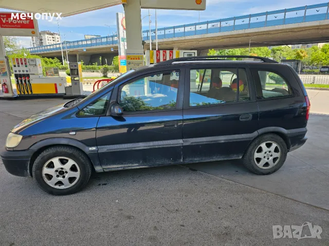 Opel Zafirа А 2003г 2.2 дизел 125кс със верига ! Ел стъкла, теглич, 7местна,реални километри добре , снимка 1