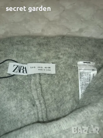Дамски плетен панталон Zara, снимка 3 - Панталони - 55979175
