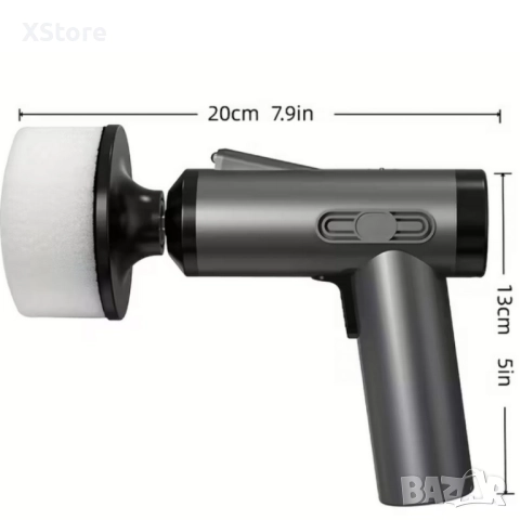 Безжична полираща машина за автомобил, снимка 5 - Аксесоари и консумативи - 52443441