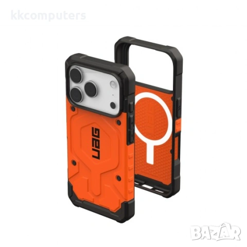 Оригинален кейс UAG Pathfinder Magsafe, За iPhone 17 Pro Max (6.9), Оранжев и Протектор, снимка 3 - Калъфи, кейсове - 54158667