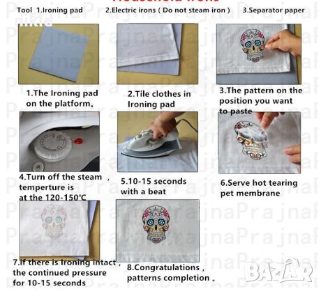 Сладко коте с цветя голяма глава щампа термо апликация картинка за дреха блуза чанта, снимка 2 - Други - 29467992