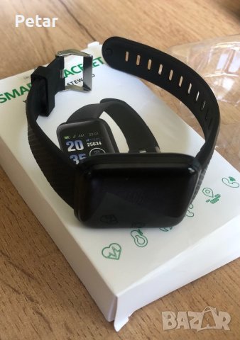 Smart Watch + Смарт Силиконова каишка + Зарядно, снимка 8 - Смарт гривни - 42165494