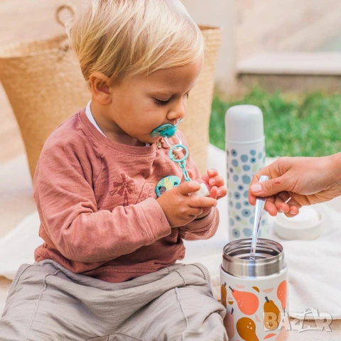 Термос Suavinex, 500ml Baby Bottle за топло и студено, снимка 3 - Прибори, съдове, шишета и биберони - 54325232