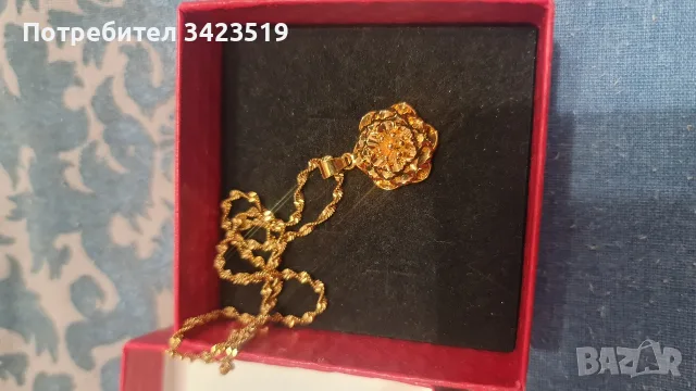 Дамско колие с подаръчна кутия , снимка 2 - Колиета, медальони, синджири - 56154629