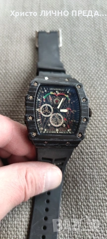 Промоция!!! Мъжки луксозен часовник Richard Mille RM 35-01, снимка 3 - Мъжки - 53103866