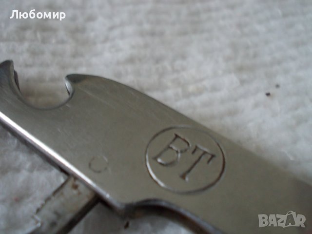 Старо джобно ножче БТ - №26, снимка 7 - Колекции - 44457398