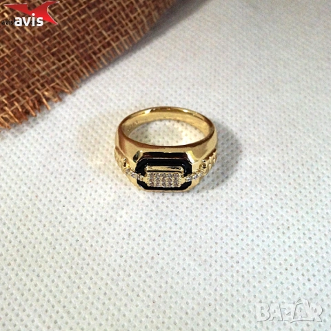 Пръстен с 14К златно покритие 224857