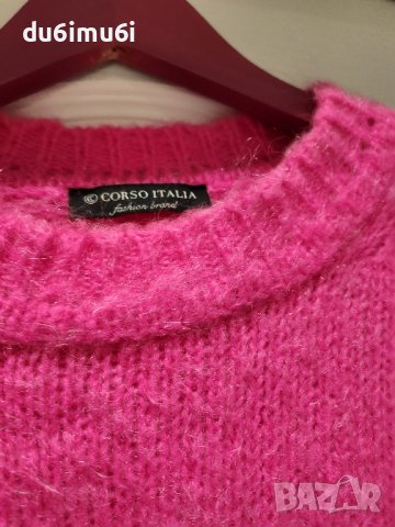 Топъл дизайнерски вълнен пуловер , снимка 3 - Блузи с дълъг ръкав и пуловери - 44413797