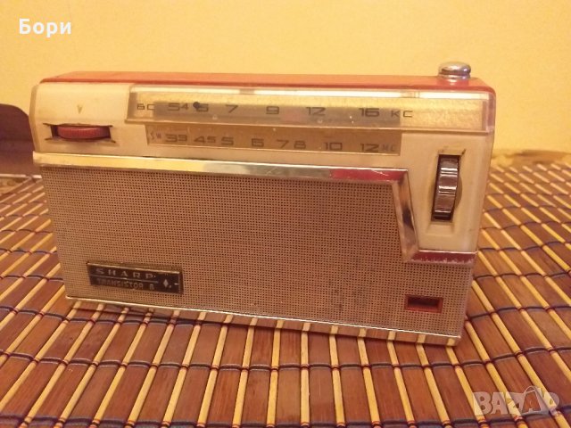 SHARP BX-338 1960г  Радио, снимка 5 - Радиокасетофони, транзистори - 31035895