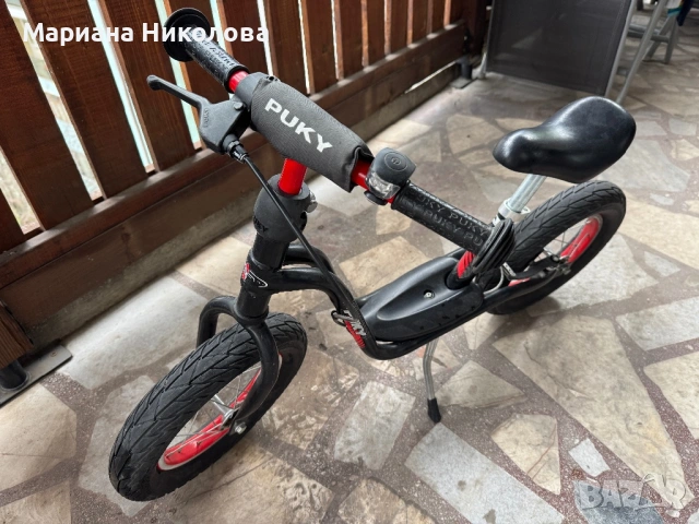 Балансиращо колело със спирачка и степенка PUKY LR XL - черно, снимка 3 - Детски велосипеди, триколки и коли - 54126475