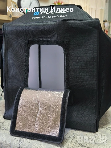 Фотографска палатка с размери 40/40 см., снимка 3 - Светкавици, студийно осветление - 54121876