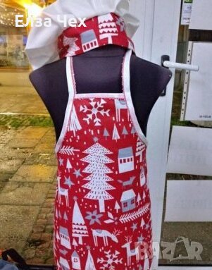 готвач, шапка и престилка 92-140см, снимка 2 - Други - 40629167