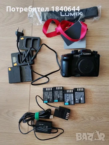 Lumix GH5 - пакетна цена с обективи, снимка 3 - Фотоапарати - 56162149