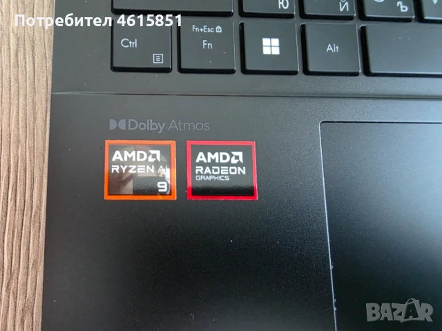 Лаптоп ASUS Vivobook S 16 OLED M5606WA, AMD Ryzen™ AI 9 HX 370, 16'', 3.2K, OLED, 120Hz, 24GB LPDDR5, снимка 11 - Лаптопи за дома - 56120373