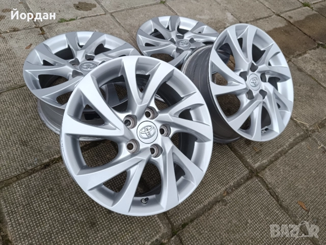 ОРИГИНАЛНИ джанти 16 '' цола 5x114,3 TOYOTA AURIS / Тойота 60,1 ET45, снимка 2 - Гуми и джанти - 52859419