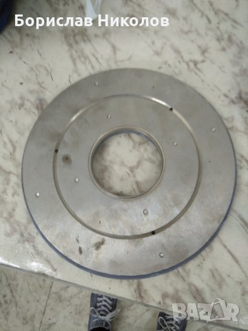 Оловен диск за полиране на минерали., снимка 2 - Полирмашини - 30045106