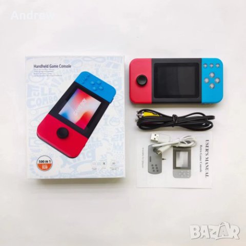 Преносима конзола с 500 игри, снимка 1