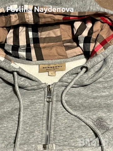 Мъжки суитшърт на Burberry, снимка 10 - Суичъри - 53125126