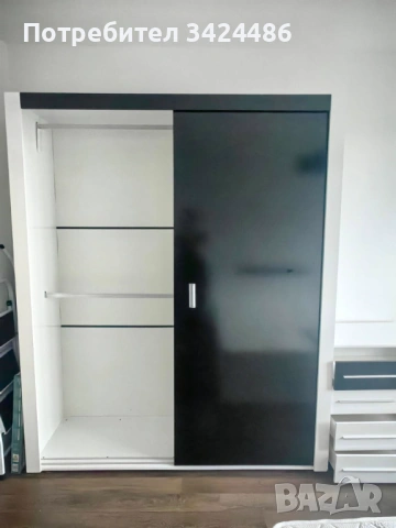 Cпален комплект „Жаклин М“, подматрачна рамка и двулицев матрак, снимка 2 - Спални и легла - 54021119