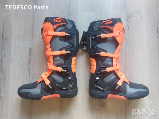 BLACK FRIDAY месец - НОВИ ботуши RAVEN - 43 номер, снимка 8 - Аксесоари и консумативи - 52066741