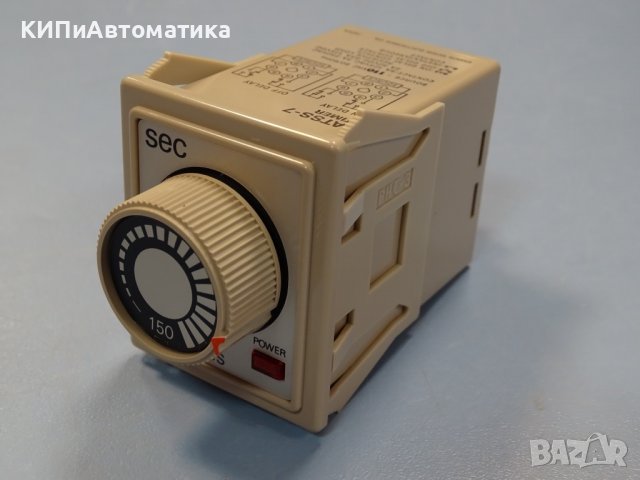 реле време Omron ATSS-7 OFF 150s 110VAC relay pneumatic timer , снимка 3 - Резервни части за машини - 37672172