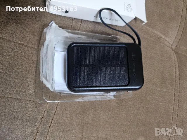 Соларна Пауър банк 20 000mAh, снимка 2 - Външни батерии - 56445563