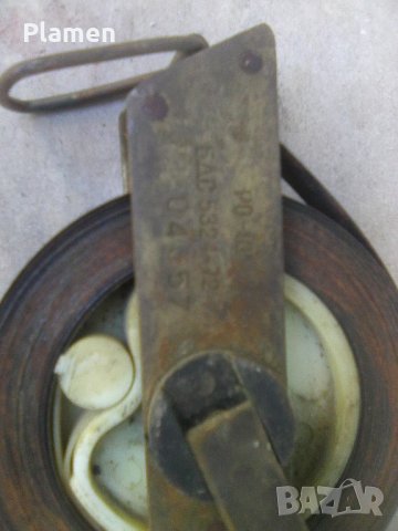 Стара българска професионална рулетка с дължина 10 метра, снимка 3 - Други ценни предмети - 37357750